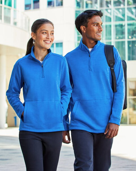 Bayside 920 - USA-Made Quarter-Zip Pullover Sweatshirt