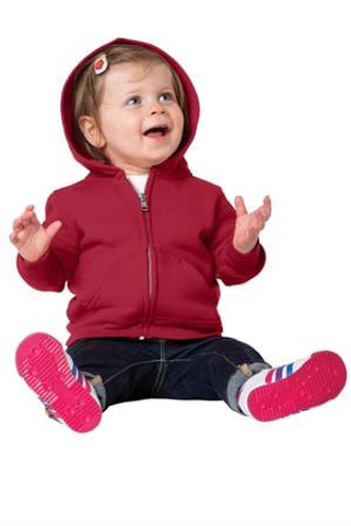 Precious Cargo CAR78IZH - Infant Full-Zip Hooded Sweatshirt