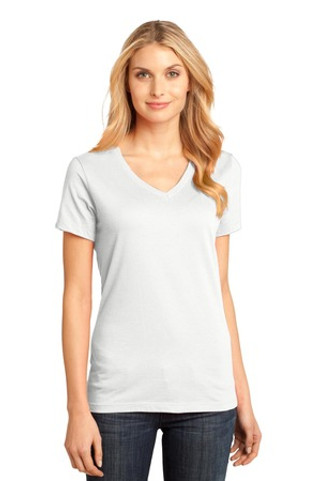 District Made DM1170L - Ladies Perfect Weight V-Neck Tee