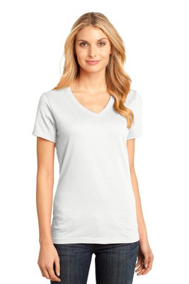 District Made DM1170L - Ladies Perfect Weight V-Neck Tee