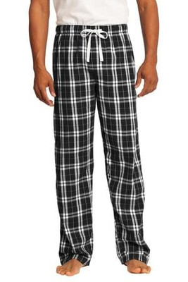 District DT1800 - Young Mens Flannel Plaid Pant