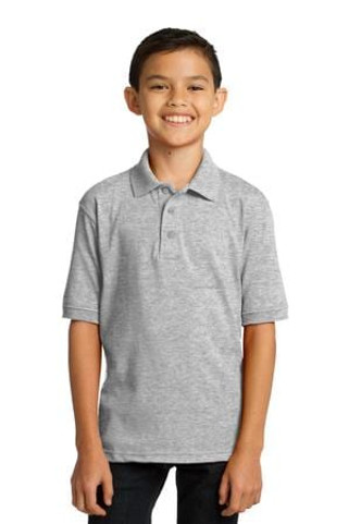 Port & Company KP55Y - Youth Core Blend Jersey Knit Polo