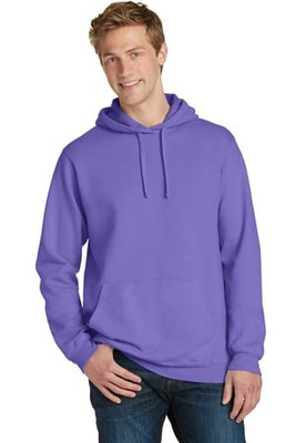 Port & Company PC098H - Pigment-Dyed Pullover Hooded Sweatshirt