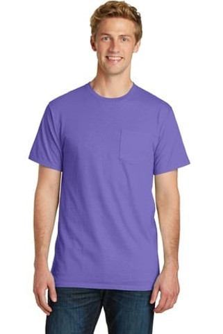 Port & Company PC099P - Port & Company® Pigment-Dyed Pocket Tee