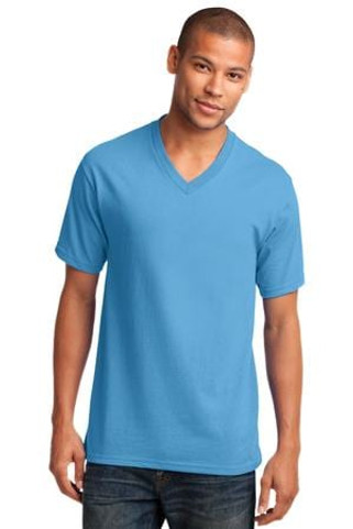 Port & Company PC54V - Core Cotton V-Neck Tee