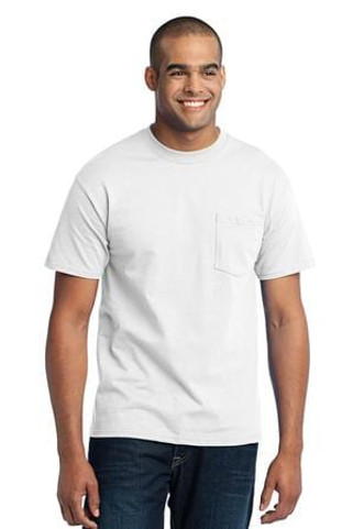 Port & Company PC55PT - Tall Core Blend Pocket Tee