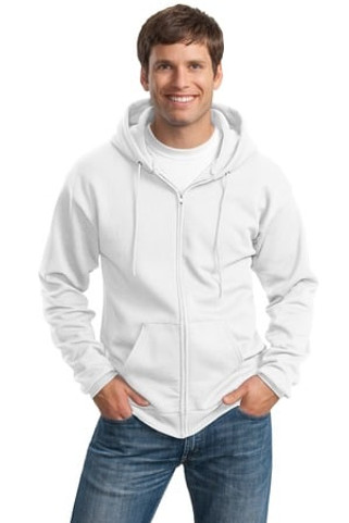 Port & Company PC90ZHT - Tall Essential Fleece Full-Zip Hooded Sweatshirt