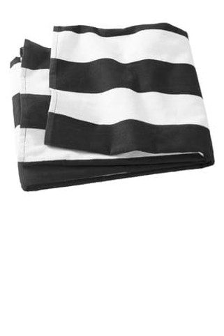 Port & Company PT43 - Cabana Stripe Beach Towel