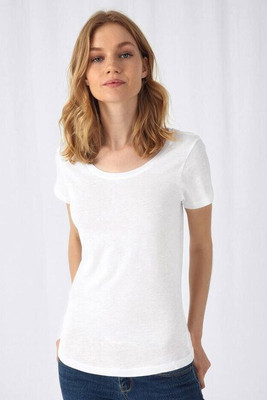 B&C BC047 - Organic Women's Lightweight Slub Tee