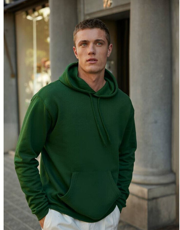 B&C ID203 - Felpa con Cappuccio Termica Unisex