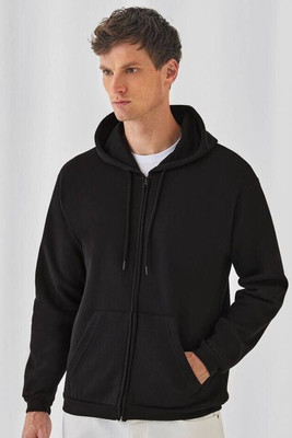 B&C ID205 - Comfortabele Fruit of the Loom Hoodie met Rits