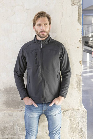 Pen Duick PK778 - Dreischichtige Softshell-Jacke mit Sherpa-Futter