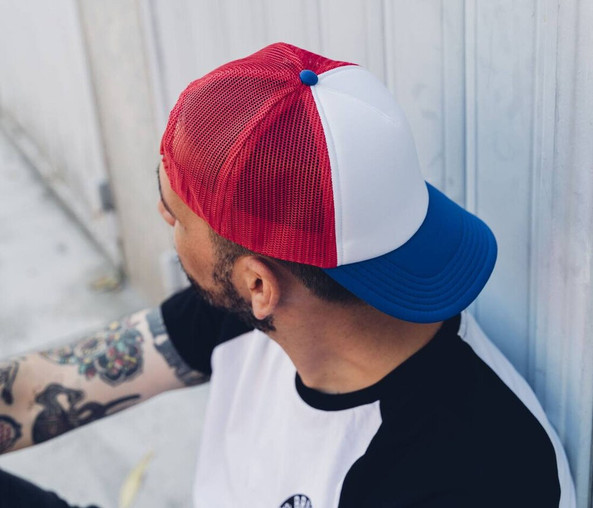 Atlantis AT011 - Trendy Mesh Back Rapper Cap for Customization