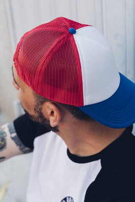 Atlantis AT011 - Trendy Mesh Back Rapper Cap for Customization