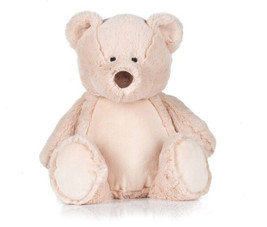 Mumbles MM051 - CuddleZip Embroidery Teddy Bear Plush