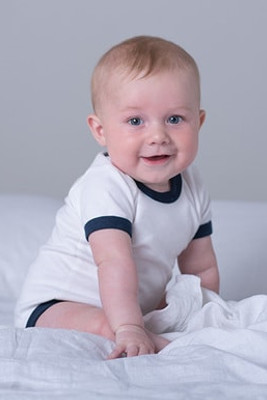 Babybugz BZ19 - BabyBugz Baby Ringer Bodysuit
