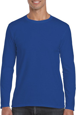 Gildan G64400 - Premium Long Sleeve Ringspun Cotton T-Shirt for Men