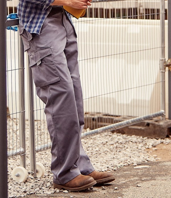 Russell 015M - Ultimate Heavy Duty Work Trousers with Knee Pads