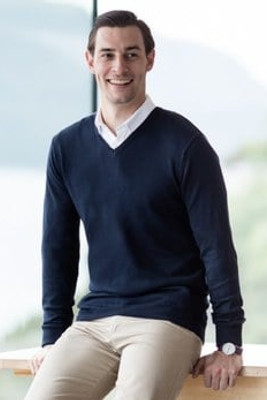 Henbury H720 - Lightweight Cotton Acrylic V Neck Sweater