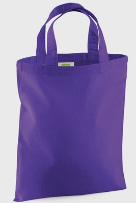 Westford mill W104 - Eco-Friendly Mini Tote Bag for A4 Documents