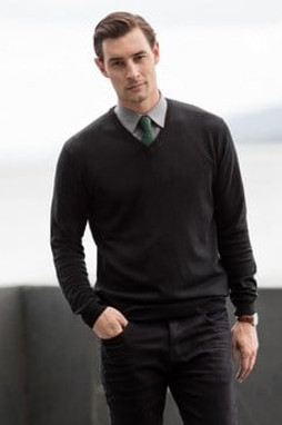 Henbury H760 - Acrylic V Neck Sweater