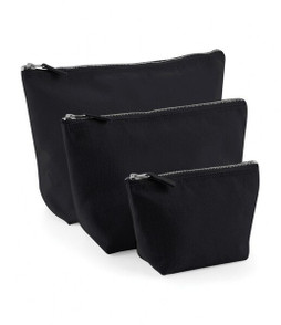 Westford mill W540 - Vintage Canvas Accessory Multi-size Bag with Metal Zip