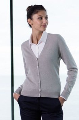 Henbury H726 - Ladies Lightweight V Neck Cardigan