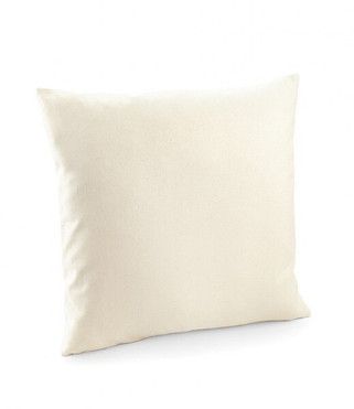 Westford mill W350 - Fairtrade Cotton Canvas Cushion Cover with Zip