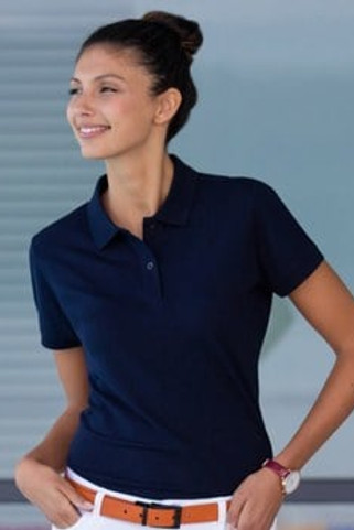 Henbury H102 - Ladies Modern Fit Cotton Piqué Polo Shirt
