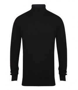 Henbury H727 - Elegant Fine Knit Roll Neck Sweater