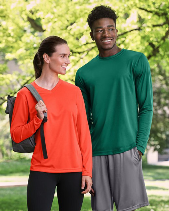 Team 365 TT11L - Men's Zone Performance Long-Sleeve T-Shirt