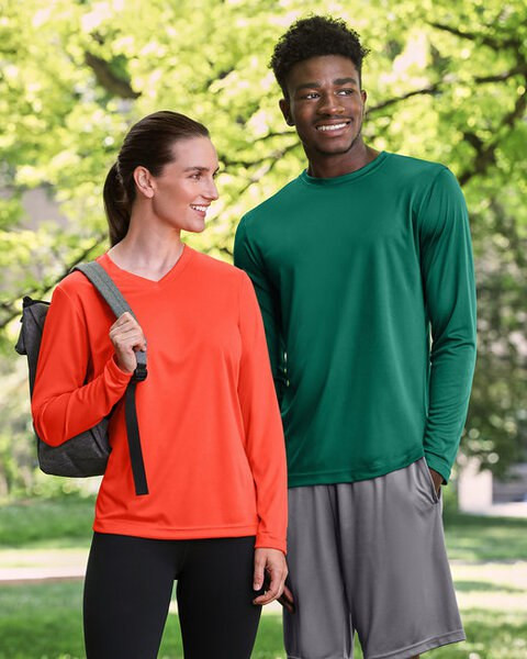 Team 365 TT11L - Men's Zone Performance Long-Sleeve T-Shirt