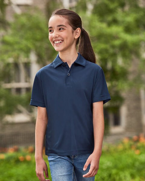 Team 365 TT51 - Men's Zone Performance Polo - Black | Wordans USA