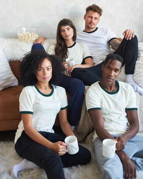 Next Level 3604 - T-Shirt unisexe Ringer