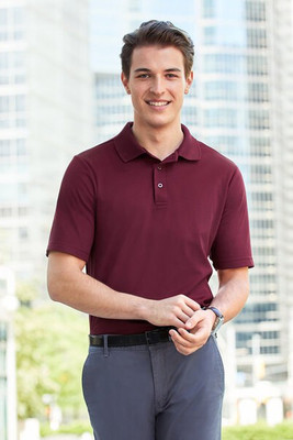 Devon & Jones DG20 - Men's CrownLux Performance Plaited Polo