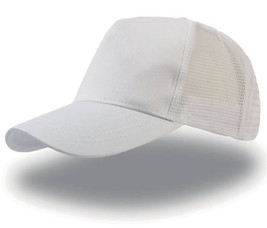 Atlantis AT085 - Atlantis 5-Panel Baumwoll Trucker Cap für Sport & Freizeit
