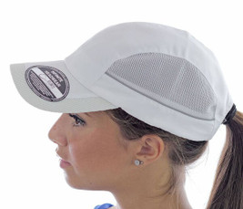 Atlantis AT087 - Reflective Mesh Performance Cap with Metal Buckle