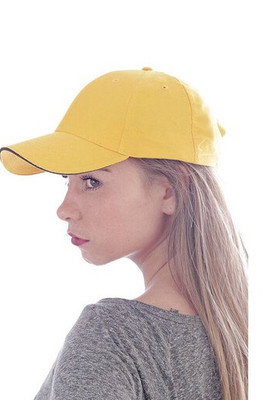 Atlantis AT094 - 6-panel cap with sandwich visor