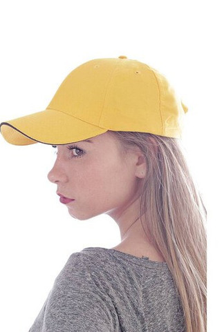 Atlantis AT094 - 6 Pannor Sandwich Visor Cap