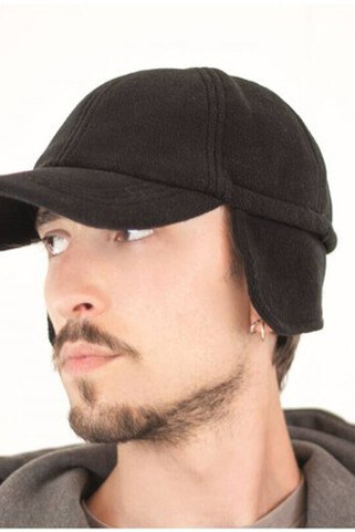 Atlantis AT118 - Polar Fleece Ear-Flap Winter Cap with String Closure