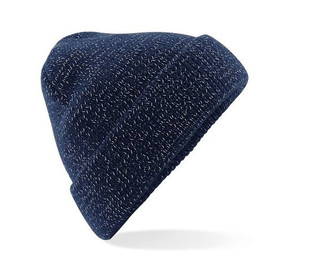 Beechfield BF407 - High Visibility Reflective Knit Beanie Hat