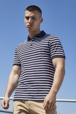 Front row FR230 - Striped Trikot -Polo -Hemd