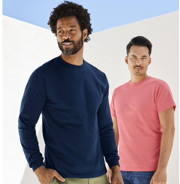 Gildan GN401 - Gildan Men's Classic Long Sleeve Cotton Tee