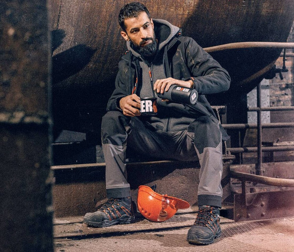 Herock HK145 - Herock Wasserdichte Atmungsaktive Arbeitsjacke mit Taschen