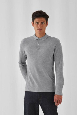 B&C ID1LS - Mens Classic Long Sleeve Polo Shirt