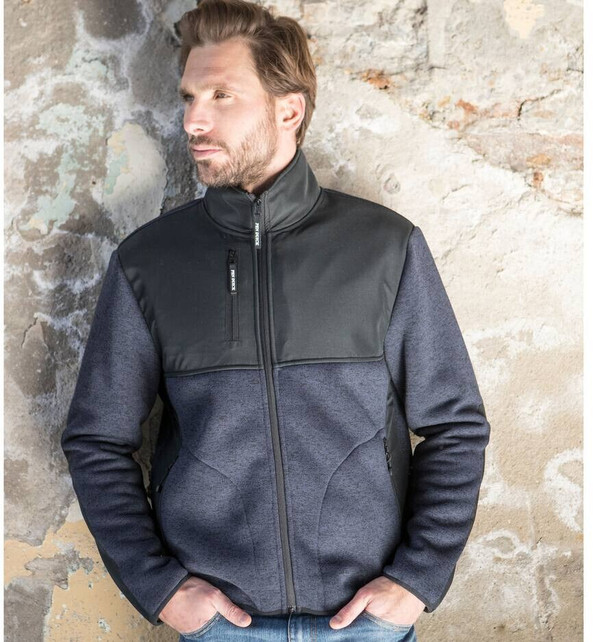 Pen Duick PK415 - Cozy Sherpa Fleece Knitted Jacket