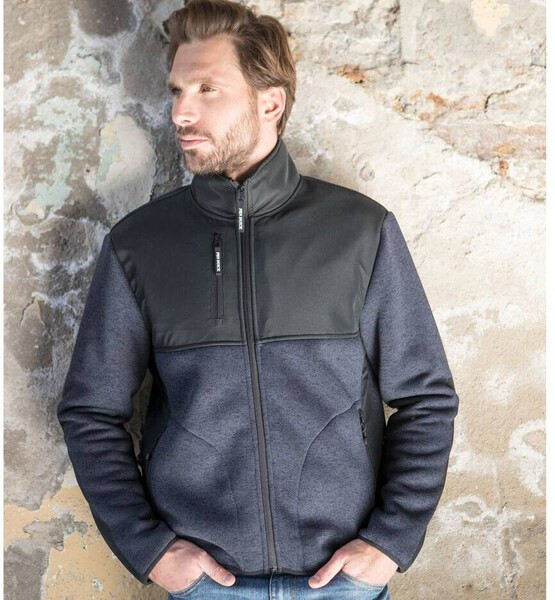 Pen Duick PK415 - Cozy Sherpa Fleece Knitted Jacket
