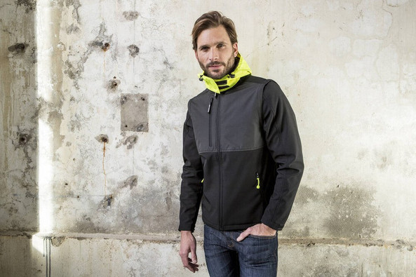 Pen Duick PK774 - Versatile Soft-Shell Jacket with Removable Sleeves