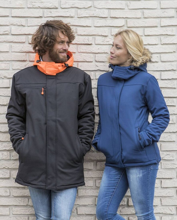 Pen Duick PK782 - Women's Fitted Soft-Shell Jacket with Optional Hood