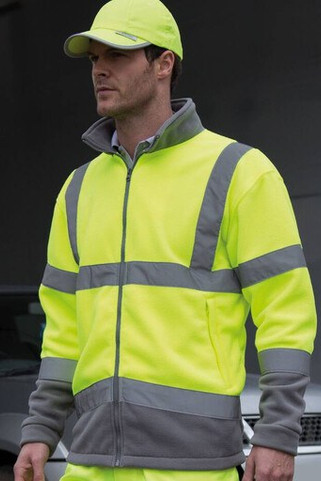 Result RS329 - High Visibility Microfleece Jacket